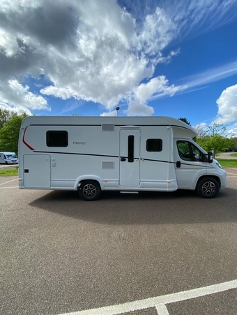 Dethleffs Trend T7057 DBL manual 2024 for sale image