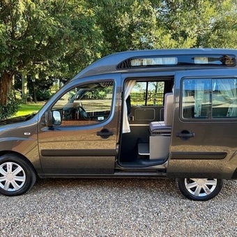 Fiat Doblo Camper Van 2 Berth - 1248cc Diesel - Pro Conversion, (2007)  Campervan for sale image